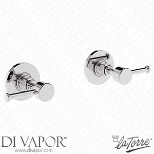 La Torre 25750 LE Victoria III Built-In Shower Taps with Bridge Spare Parts